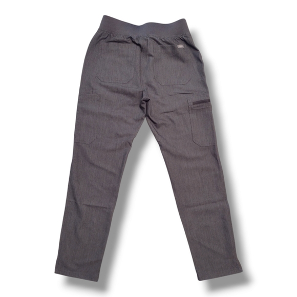 FIGS Yola Yoga Waistband Petite Skinny Scrub Pants - Picture 7 of 8